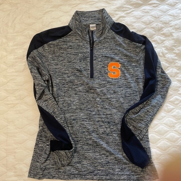 Syracuse 1/4 Zip Men’s Pullover size S gray - Picture 1 of 7
